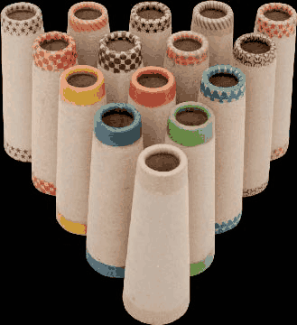 Textile Paper Cones, Textile Cones